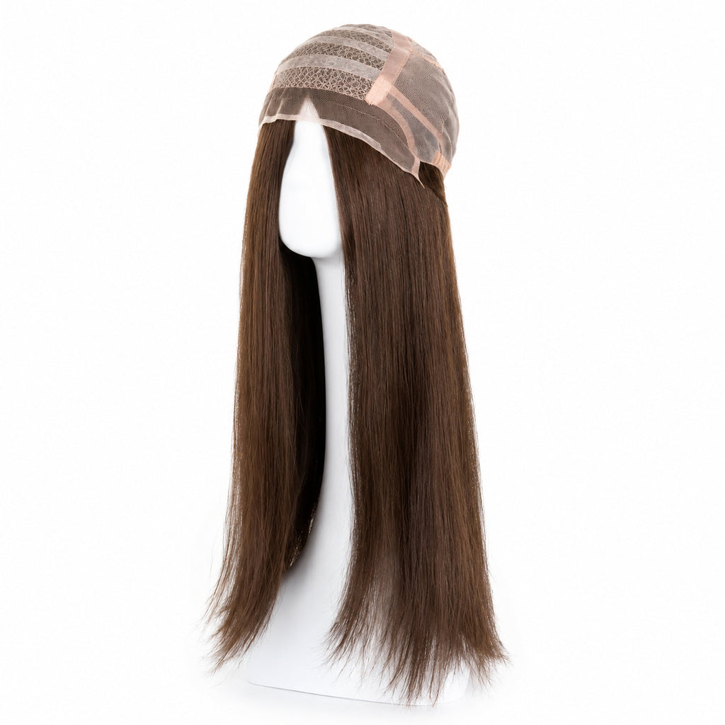 Pefeas Luxury Custom Human Hair Wig with Silicone Scalp