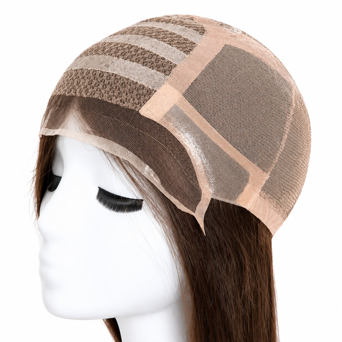 Pefeas Luxury Custom Human Hair Wig with Silicone Scalp