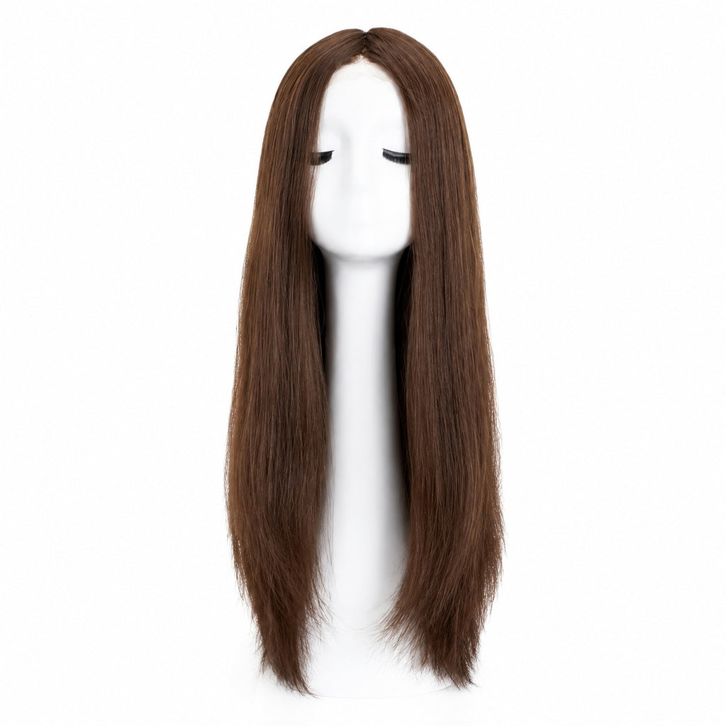 Pefeas Luxury Custom Human Hair Wig with Silicone Scalp
